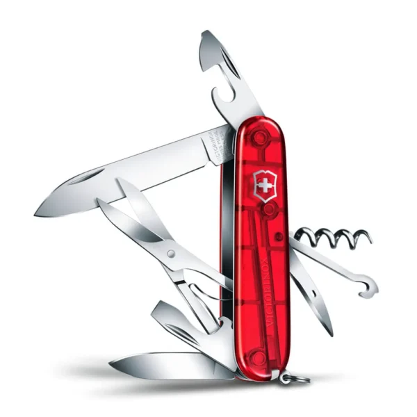 Navaja Climber Color Rojo Transparente Victorinox - Image 2